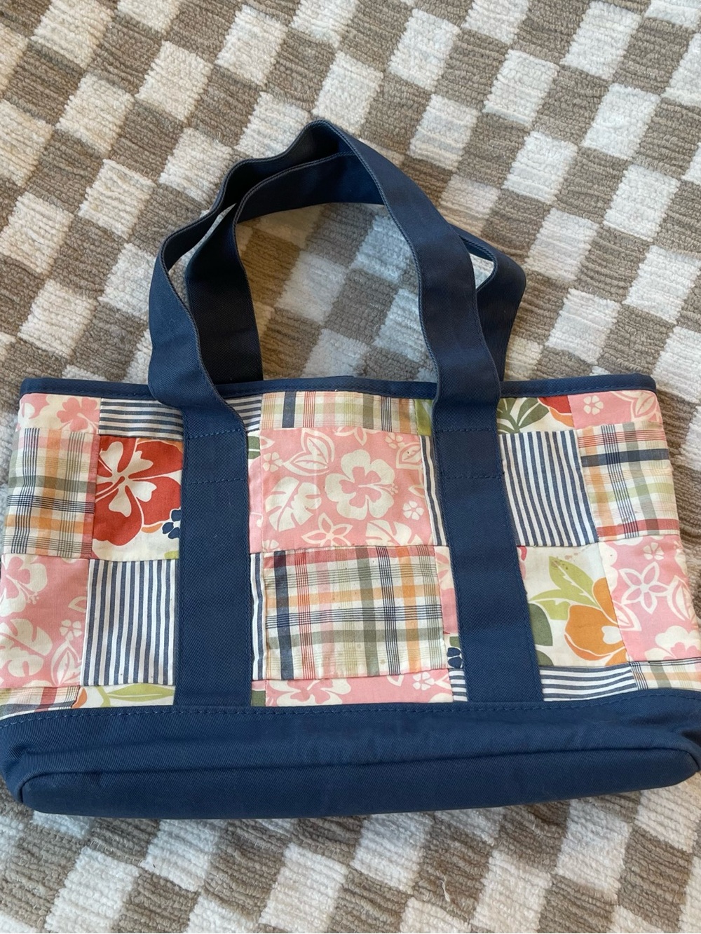 Gymboree Patchwork Floral Tote Bag